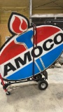 Large AMOCO sign