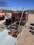 Pneumatic floor jack