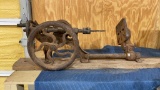 Antique drill press