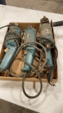 3 Makita grinders