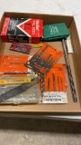 Box of misc drill bits