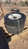 3- 16” Tires and Rims
