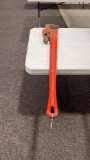 RIDGID 48” HD pipe wrench