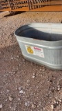 Oval galv water trough