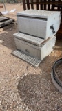 Truck battery box and tool box