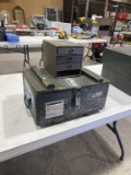 Lot of 2 wood storage boxes
