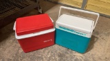 2 medium ice chests