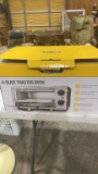 New 4-slice toaster oven