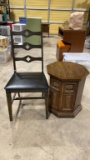 Chair & end table