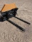 Unused Hydraulic Pallet Fork Attachment