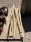 Pair of steel folding sawhorses