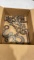 Box of clevis, eye bolts & chain hooks