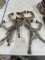Lot of 4 vise grip clamps