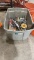 Tub of misc tools