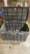 Storage box w/concrete trowels