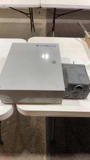 Electrical junction box & 50amp receptacle