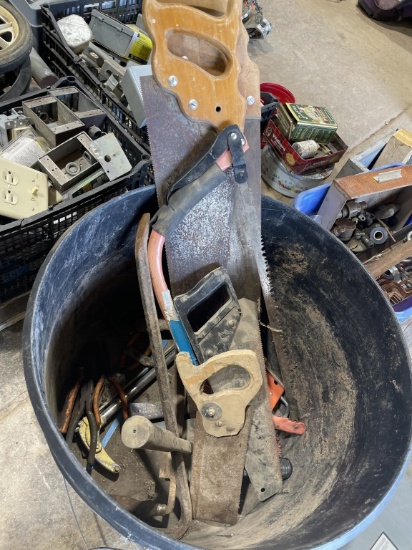 Tub of misc tools
