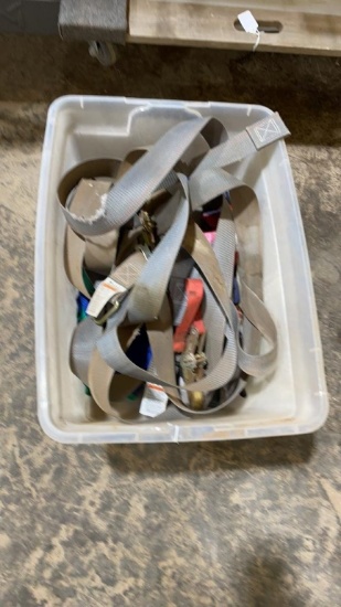 Tub of straps
