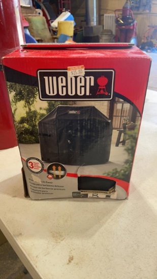 New Weber grill cover-fits 200 series grills