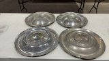 Lot of 4 vintage hub caps