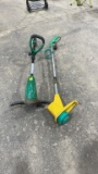 2 electric weedeaters