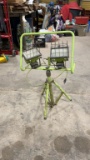 Shop light on stand