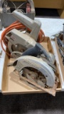Lot of 7-1/4” circular saws