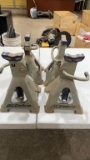 Set of 4 jack stands