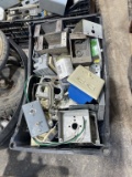 Box of misc electrical boxes