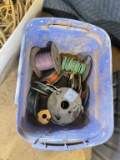 Box of misc electrical wire
