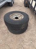 Lot of 2—LT265/75R16 tires & rims