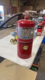 Full charged fire extinguisher