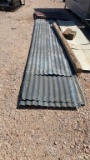 Lot of used corrugated iron