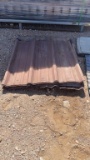 Lot of used short pieces of R-panel