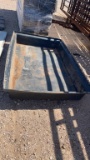 Plastic rectangular tub