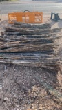 Bundles of approx 20–#2 cedar staves