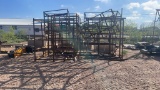 Lot of angle iron racks
