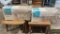 Lot of 2—3-light vanity bar-chrome finish