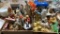 2 boxes of figurines