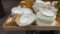 2 boxes of Corelle dishes