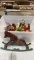 Tub of rocking horses