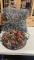 Round centerpiece & pillow