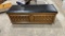 Small cedar chest on wheels