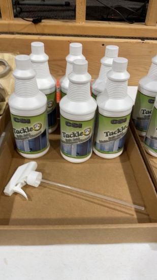 6 New Tackle multi-purpose cleaner w/spray nozzle