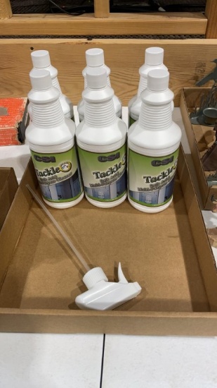 6 New Tackle multi-purpose cleaner w/spray nozzle