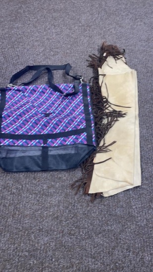 Travel hay bag & leggings