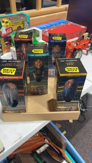 New 2001 Collectible N’SYNC bobble head dolls