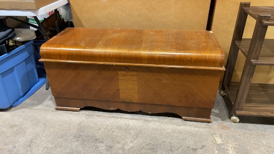 Cedar chest w/contents