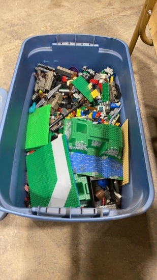 Tub of LEGOs