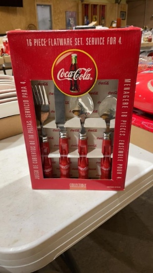 New Coca-Cola 16pc flatware set